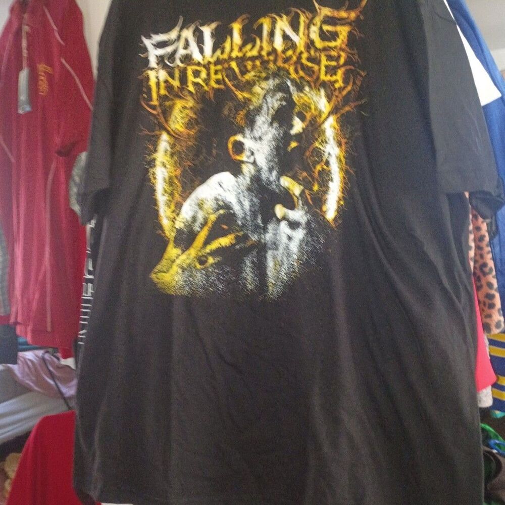 Rare falling in reverse metalcore band rock tee size xxl 2xl - Picture 3 of 4